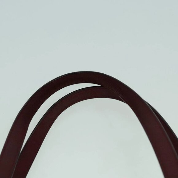 BURBERRY Nova Check Shoulder Bag Canvas Beige Gold Auth 93198 - Picture 9 of 14